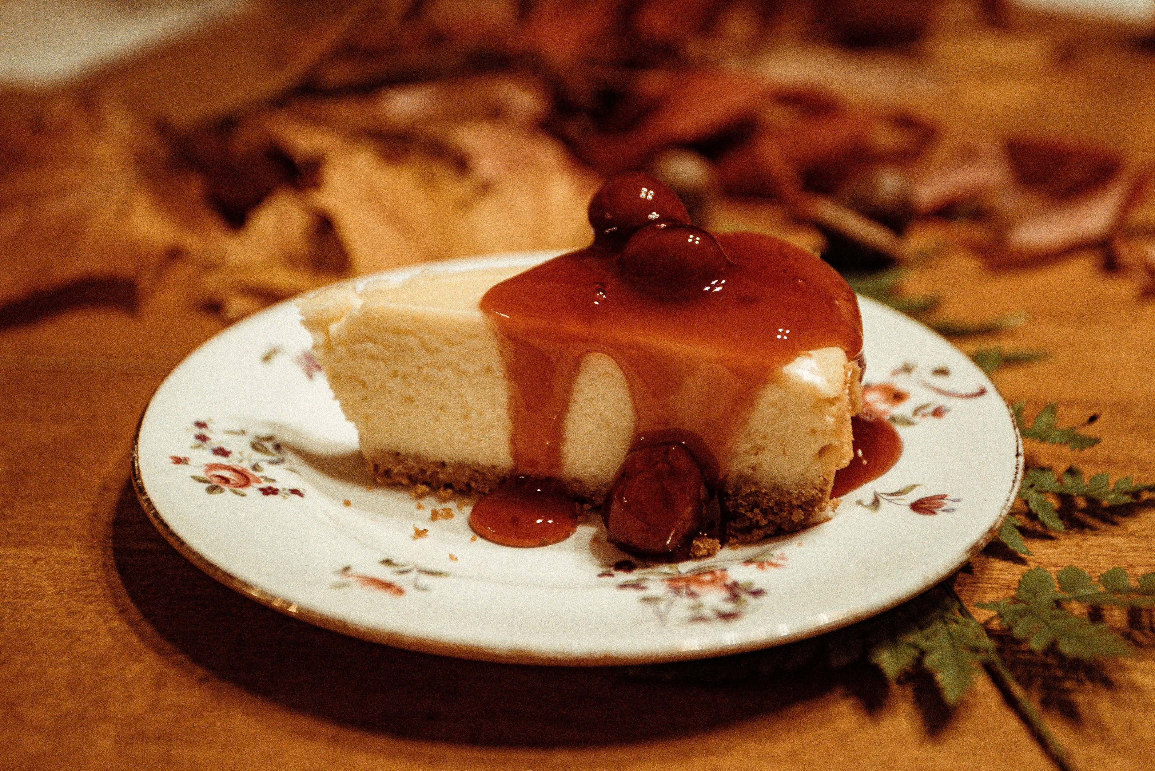 caramel cheesecake